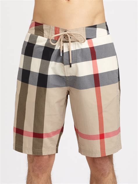 burberry swim trunks for men|men's Burberry swimwear sale.